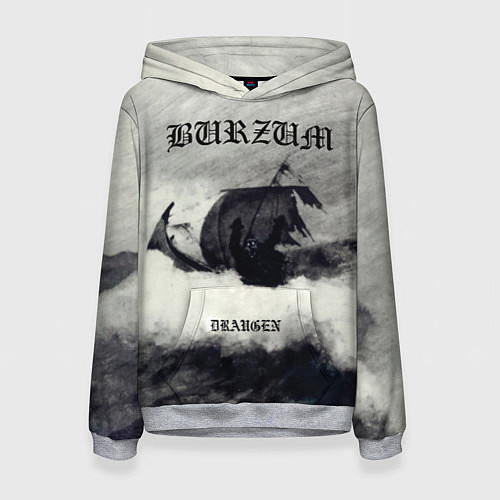 Женская толстовка Burzum - Draugen / 3D-Меланж – фото 1