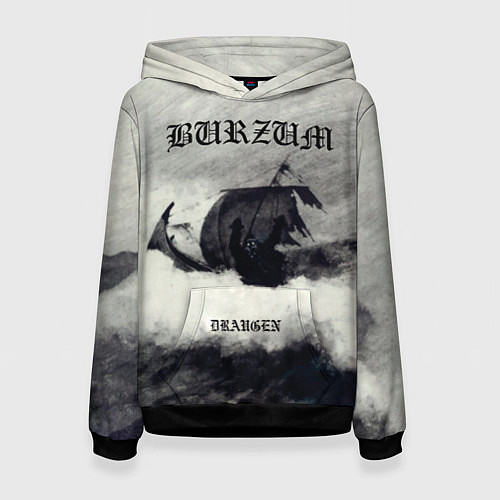 Женская толстовка Burzum - Draugen / 3D-Черный – фото 1