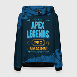 Толстовка-худи женская Игра Apex Legends: PRO Gaming, цвет: 3D-черный