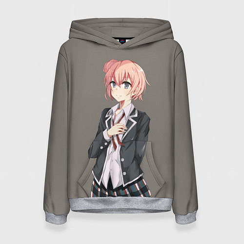 Женская толстовка Юи Юигахама OreGairu / 3D-Меланж – фото 1