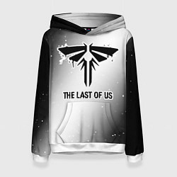 Толстовка-худи женская The Last Of Us Glitch на светлом фоне, цвет: 3D-белый