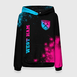 Женская толстовка West Ham Neon Gradient