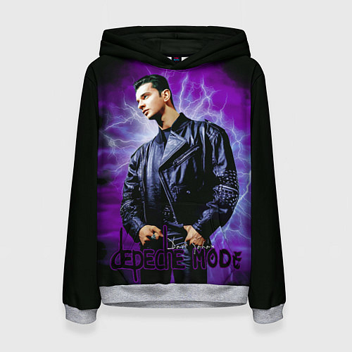 Женская толстовка Depeche Mode - Dave Gahan / 3D-Меланж – фото 1