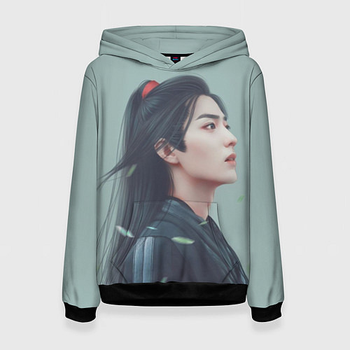 Женская толстовка Неукротимый Вей Ин / 3D-Черный – фото 1