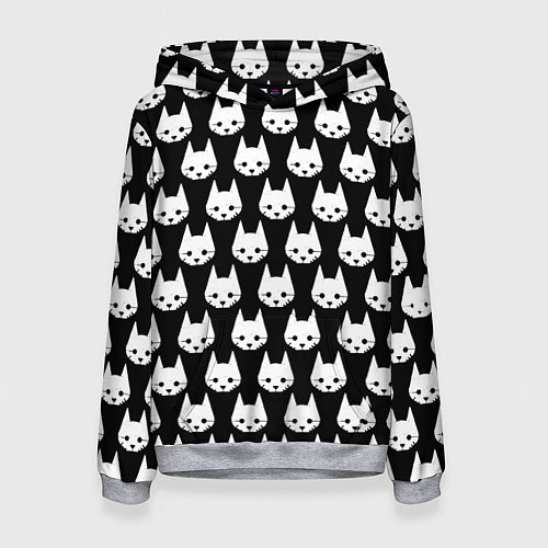 Женская толстовка Stray Pattern / 3D-Меланж – фото 1