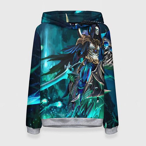 Женская толстовка Dota 2 Abaddon / 3D-Меланж – фото 1