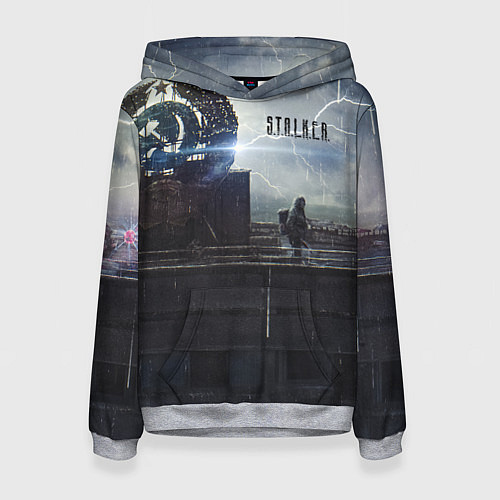Женская толстовка STALKER Герб СССР В Припяти / 3D-Меланж – фото 1