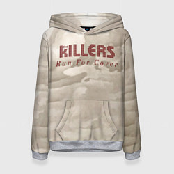 Толстовка-худи женская Run For Cover Workout Mix - The Killers, цвет: 3D-меланж