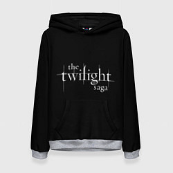 Толстовка-худи женская The twilight saga, цвет: 3D-меланж