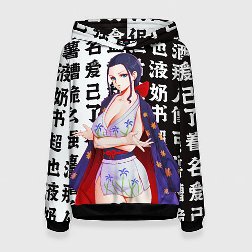 Женская толстовка Нико Робин - Ван Пис / 3D-Черный – фото 1