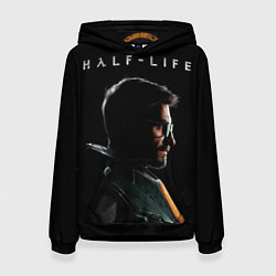 Толстовка-худи женская Gordon - half life, цвет: 3D-черный