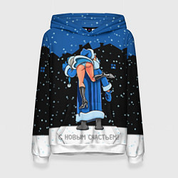 Толстовка-худи женская Morozz, цвет: 3D-белый