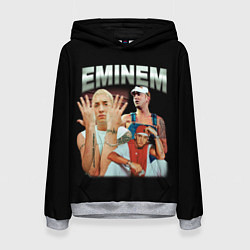 Толстовка-худи женская Eminem Slim Shady, цвет: 3D-меланж
