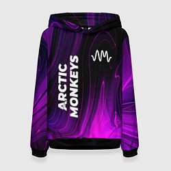 Женская толстовка Arctic Monkeys violet plasma