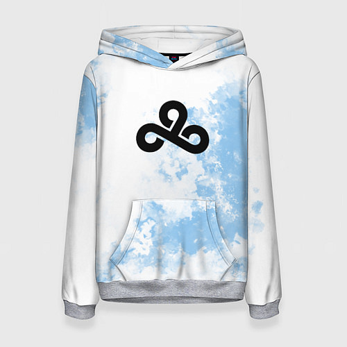 Женская толстовка Cloud9 Облачный / 3D-Меланж – фото 1