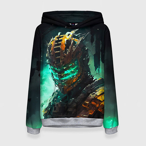 Женская толстовка Dead Space horror / 3D-Меланж – фото 1