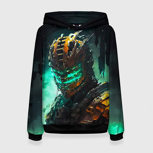 Женская толстовка Dead Space horror / 3D-Черный – фото 1