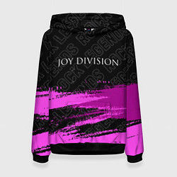 Женская толстовка Joy Division rock legends: символ сверху