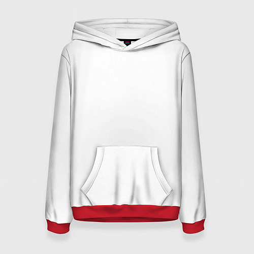 Женская толстовка Буходной надпись / 3D-Красный – фото 1