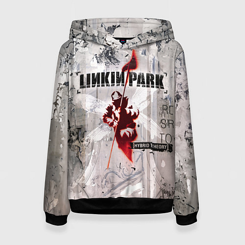 Женская толстовка Linkin Park Hybrid Theory / 3D-Черный – фото 1