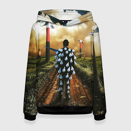 Женская толстовка Pink Floyd Tribute / 3D-Черный – фото 1