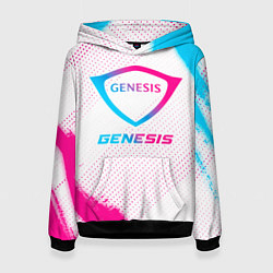 Женская толстовка Genesis neon gradient style