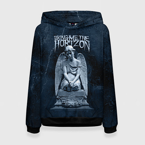 Женская толстовка Bring Me The Horizon Angel / 3D-Черный – фото 1