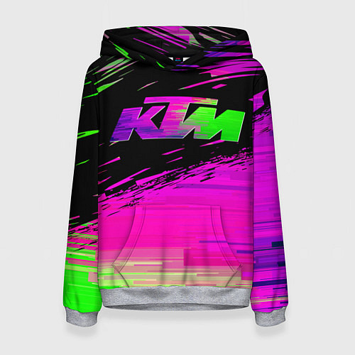 Женская толстовка KTM Freeride / 3D-Меланж – фото 1