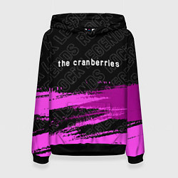 Женская толстовка The Cranberries rock legends: символ сверху