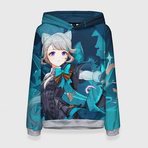 Женская толстовка Lynette Genshin Impact / 3D-Меланж – фото 1