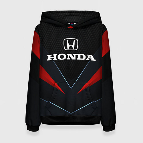 Женская толстовка Honda - технологии / 3D-Черный – фото 1