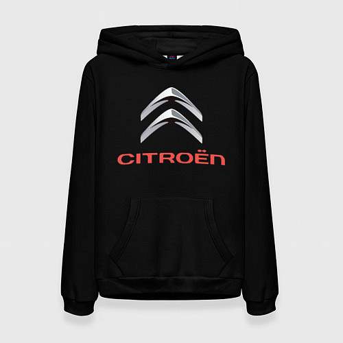 Женская толстовка Citroen auto sports / 3D-Черный – фото 1