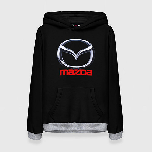 Женская толстовка Mazda japan motor / 3D-Меланж – фото 1