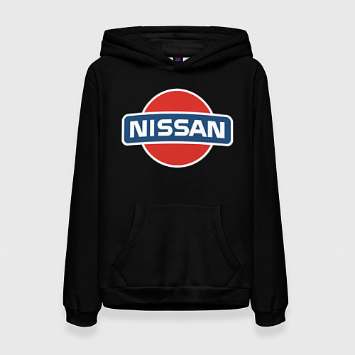 Женская толстовка Nissan auto / 3D-Черный – фото 1