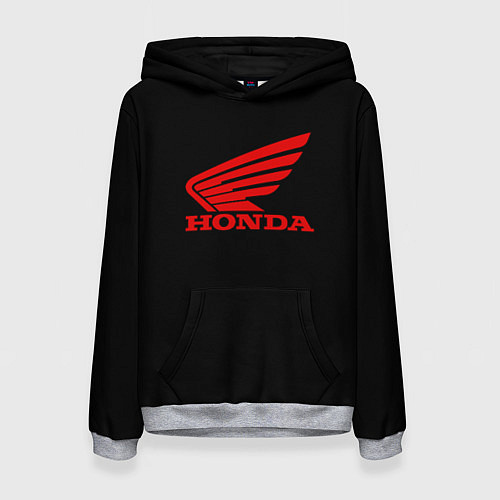 Женская толстовка Honda sportcar / 3D-Меланж – фото 1