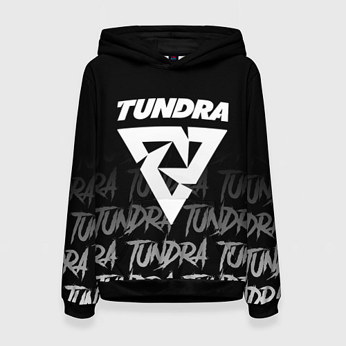 Женская толстовка Tundra style / 3D-Черный – фото 1