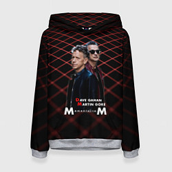 Толстовка-худи женская Depeche Mode - Dave Martin memento mori tour, цвет: 3D-меланж