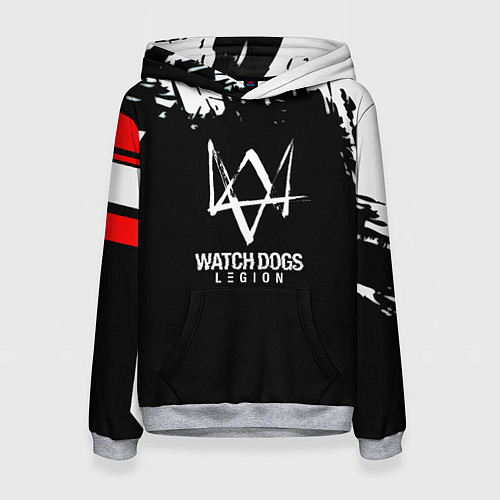 Женская толстовка Watch dogs краски / 3D-Меланж – фото 1