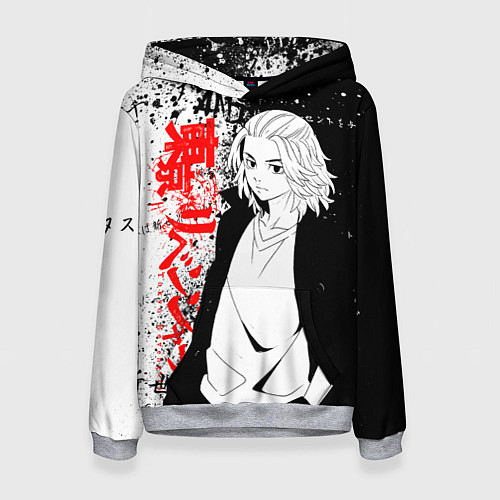 Женская толстовка Майки из тосвы - Токийские мстители / 3D-Меланж – фото 1