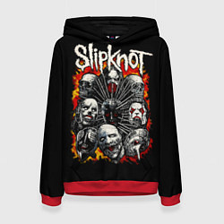 Женская толстовка Slipknot метал-группа