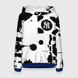 Женская толстовка New York yankees - baseball team pattern