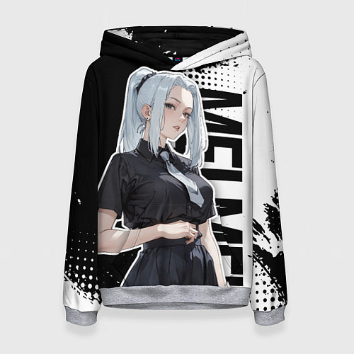 Женская толстовка Молодая Мэй Мэй из jujutsu kaisen / 3D-Меланж – фото 1