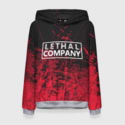 Толстовка-худи женская Lethal Company: Red Trail, цвет: 3D-меланж