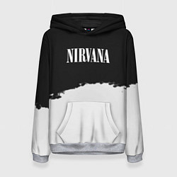 Женская толстовка Nirvana текстура