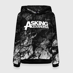 Женская толстовка Asking Alexandria black graphite