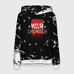 Женская толстовка Warthunder белые краски онлайн