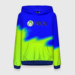 Женская толстовка Xbox кислотный стиль текстура