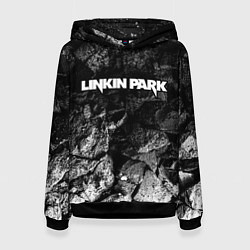 Толстовка-худи женская Linkin Park black graphite, цвет: 3D-черный