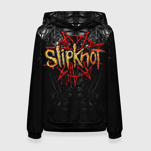 Женская толстовка Slipknot band / 3D-Черный – фото 1