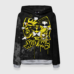 Толстовка-худи женская Wu tang killa bees, цвет: 3D-меланж